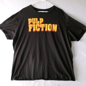 Pulp Fiction Black Short Sleeve Tee Shirt 2XL Men's